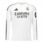 Günstige Fußballtrikots Real Madrid Heimtrikot 2024-25 Langarm